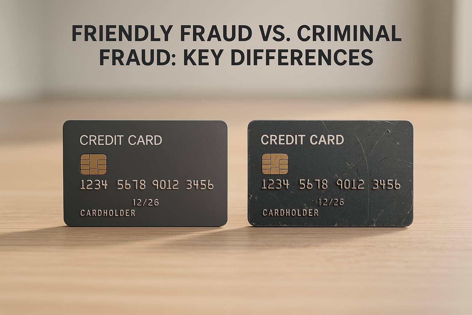 Friendly Fraud vs. Criminal Fraud: Key Differences