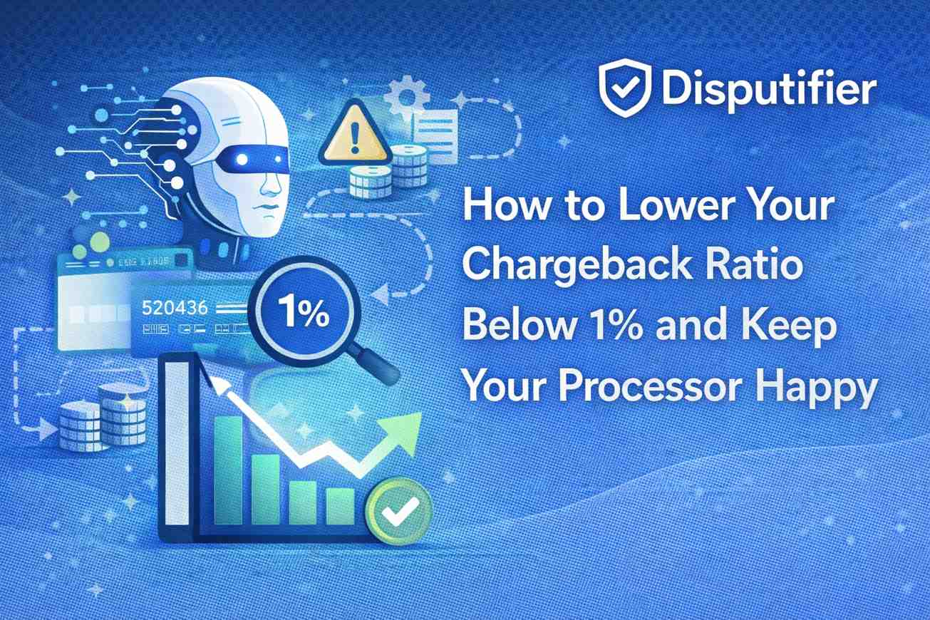 How to Lower Your Chargeback Ratio Below 1% and Keep Your Processor Happy